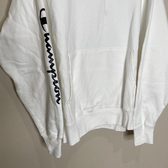 Faze Clan x Champion White Ghost Pullover Hoodie - Picture 5 of 11